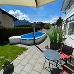 Modernes Alpenapartment Mit Sauna Wintergarten Und Pool * זלצבורג